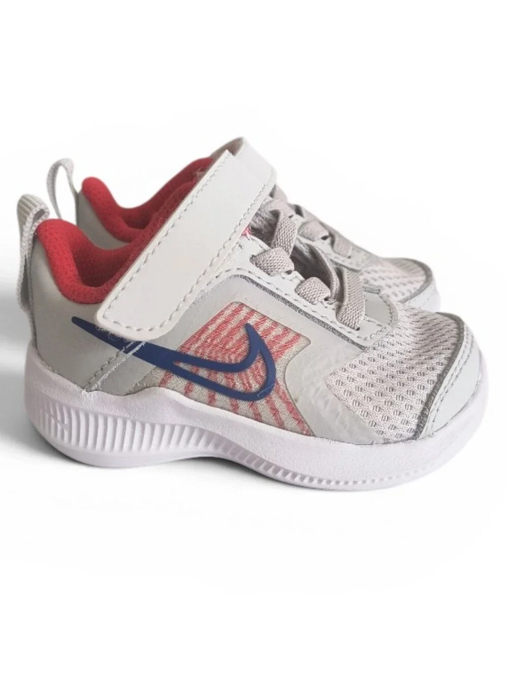 Nike Downshifter 11 Photon Dust & Game Royal Infant Sneakers Size 2C